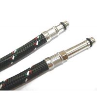 Гибкая подводка для смесителя усиленная Cotali 1/2"-М10, гайка - штуцер, пара Гибкая подводка для смесителя усиленная Cotali 1/2"-М10, гайка - штуцер, пара