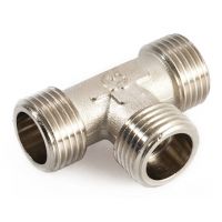 Тройник General Fittings никелированный НР 1/2" (270010N040404A)