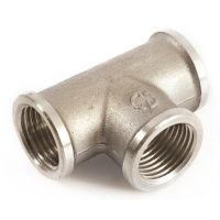 Тройник никелированный General Fittings (внутренняя резьба)