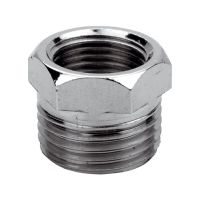 Футорка хромированная Remer (наружная/внутренняя резьба) Футорка хромированная Remer (наружная/внутренняя резьба)