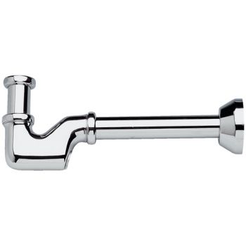 Сифон для раковины/биде Remer трубный 32 мм, хром (RR 956114)