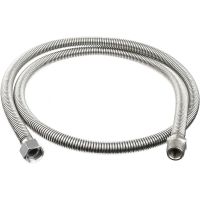 Сильфонная подводка для газа AYVAZ нержавеющая сталь, 1/2" гайка-штуцер