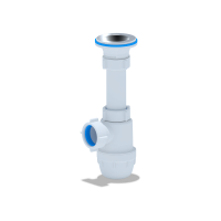 Сифон для раковины АНИ Пласт Юнг бутылочный 32 мм (BM1000)