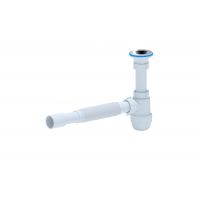 Сифон для раковины АНИ Пласт Грот бутылочный с гофрой 32 мм (ВМ1015)