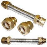 Фитинги для гофрированных нержавеющих труб