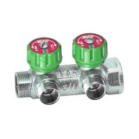 Коллектор регулируемый FAR Multifar НР-ВР с 2 выходами