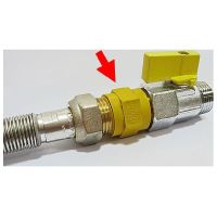 Диэлектрическая вставка для газа UDI-Gas, 1/2", ш/ш