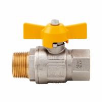 Кран шаровой газовый Itap полнопроходной ВР-НР бабочка (069)