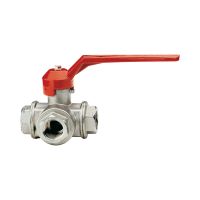 Кран шаровой Itap трехходовой тип L рычаг (128L) Кран шаровой Itap трехходовой тип L рычаг (128L)