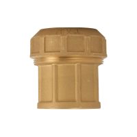 Муфта обжимная Itap латунная для труб ПНД внутренняя резьба (710) Муфта обжимная Itap латунная для труб ПНД внутренняя резьба (710)