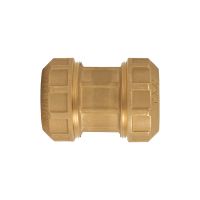 Муфта обжимная Itap латунная для труб ПНД (720) Муфта обжимная Itap латунная для труб ПНД (720)