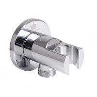 Кронштейн настенный Kaiser для соединения душевого шланга, с держателем (0047) Кронштейн настенный Kaiser для соединения душевого шланга, с держателем (0047)