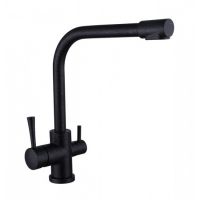 Смеситель для кухни (мойки) Kaiser Merkur 26044-2 под фильтр, черный мрамор Смеситель для кухни (мойки) Kaiser Merkur 26044-2 под фильтр, черный мрамор