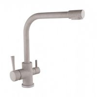 Смеситель для кухни (мойки) Kaiser Merkur 26044-4 под фильтр, песочный мрамор Смеситель для кухни (мойки) Kaiser Merkur 26044-4 под фильтр, песочный мрамор