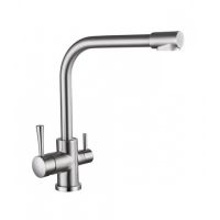 Смеситель для кухни (мойки) Kaiser Merkur 26044-5 под фильтр, серебро Смеситель для кухни (мойки) Kaiser Merkur 26044-5 под фильтр, серебро