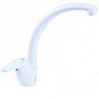 Смеситель для кухни (мойки) Kaiser County 55244-4 однорычажный, белый Смеситель для кухни (мойки) Kaiser County 55244-4 однорычажный, белый