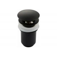 Донный клапан для раковины Kaiser черный 8011 Black Донный клапан для раковины Kaiser черный 8011 Black