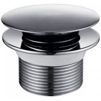 Донный клапан для ванны Kaiser 8004B хром автомат