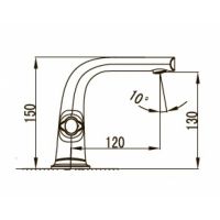 Смеситель для раковины Kaiser Topaz 17111 двухвентильный, хром