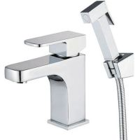 Смеситель для раковины Kaiser Sonat 34088 с гигиеническим душем, хром