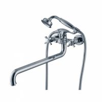 Смеситель для ванны с душем Kaiser Cross 41055 хром Смеситель для ванны с душем Kaiser Cross 41055 хром