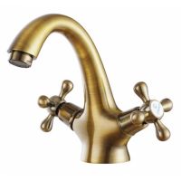 Смеситель для раковины Kaiser Carlson Style 44311-1G/An двухвентильный, бронза Смеситель для раковины Kaiser Carlson Style 44311-1G/An двухвентильный, бронза