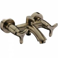 Смеситель для ванны с душем Kaiser Trio 57022-1 бронза