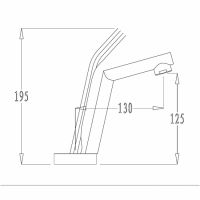 Смеситель для кухни (мойки) Kaiser Mode 99111 однорычажный, хром