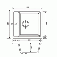 Мойка для кухни Kaiser KMM-5051 Beige бежевый