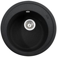 Мойка для кухни Kaiser KGM-490-BP черный мрамор Мойка для кухни Kaiser KGM-490-BP черный мрамор