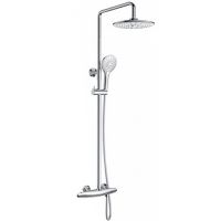 Душевая система с термостатом KAISER Plane хром (07177) Душевая система с термостатом KAISER Plane хром (07177)