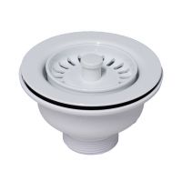 Выпуск для мойки McAlpine 113 мм, ярко белый (MRSKW7-WH) Выпуск для мойки McAlpine 113 мм, ярко белый (MRSKW7-WH)