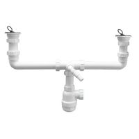 Сифон для двойной раковины McAlpine с отводом 40 мм (MRSK5-A)
