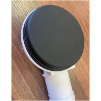 Слив-перелив для ванны McAlpine автомат 330-700 мм черный (MRB11-MBL)