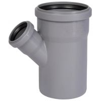 Тройник канализационный Ostendorf 110х50 45 град. 115220 (2 шт.) 