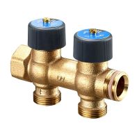 Коллектор регулируемый Oventrop НР-ВР 3/4"