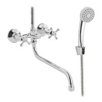 Смеситель для ванны с душем Rossinka Y02-82 двухвентильный