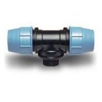 Тройник ПНД Unidelta (наружная резьба)