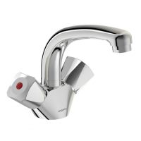 Смеситель для раковины VIDIMA Практик BA226AA двухвентильный Смеситель для раковины VIDIMA Практик BA226AA двухвентильный