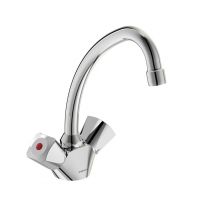 Смеситель для раковины VIDIMA Практик BA227AA двухвентильный Смеситель для раковины VIDIMA Практик BA227AA двухвентильный