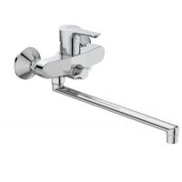 Смеситель для ванны Vidima Вэйв BA417AA однорычажный, хром Смеситель для ванны Vidima Вэйв BA417AA однорычажный, хром