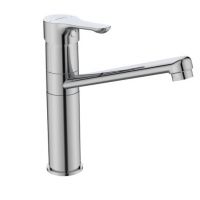 Смеситель для кухни (мойки) Vidima Вэйв BA418AA однорычажный, хром Смеситель для кухни (мойки) Vidima Вэйв BA418AA однорычажный, хром