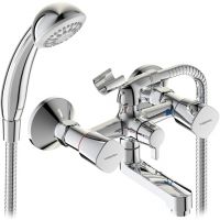 Смеситель для ванны с душем Vidima Квадро BA344AA двухвентильный