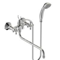 Смеситель для ванны с душем Vidima Ретро BA129AA двухвентильный Смеситель для ванны с душем Vidima Ретро BA129AA двухвентильный