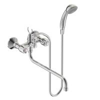 Смеситель для ванны с душем Vidima Искар BA167AA двухвентильный Смеситель для ванны с душем Vidima Искар BA167AA двухвентильный