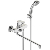 Смеситель для ванны с душем Vidima Некст BA372AA однорычажный Смеситель для ванны с душем Vidima Некст BA372AA однорычажный