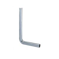 Отвод угловой для сифона Viega 32 мм, 120х250 мм хром (127930)