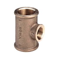 Тройник переходной бронзовый Viega (внутренняя резьба)