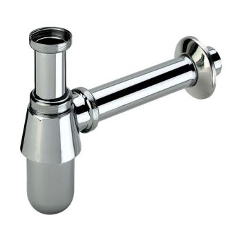 Сифон для раковины Viega бутылочный 32 мм, хром (100674)