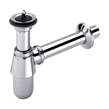 Сифон для раковины Viega бутылочный 32 мм, хром (366681)
